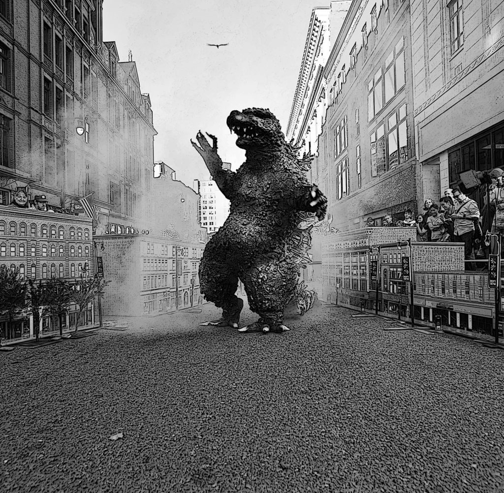 Godzilla Attack !!!