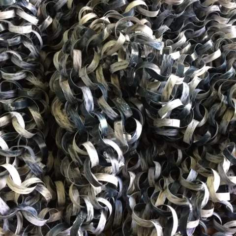 coiled paper artwork