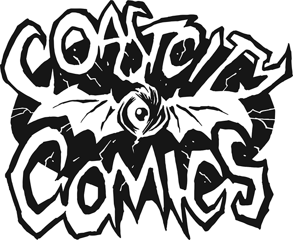 The logo for Portland store Coast City Comics